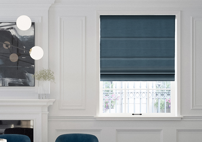 Ritz, Ulysses Blue - Roman Blind - Image 3